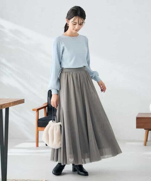 a.v.v / アー・ヴェ・ヴェ ニット・セーター | プリーツスリーブニット | 詳細21