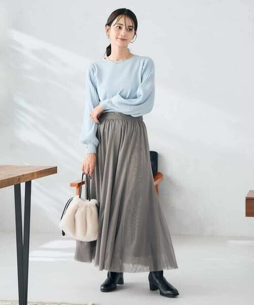 a.v.v / アー・ヴェ・ヴェ ニット・セーター | プリーツスリーブニット | 詳細22