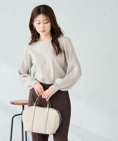 a.v.v / アー・ヴェ・ヴェ ニット・セーター | プリーツスリーブニット | 詳細23