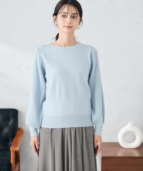 a.v.v / アー・ヴェ・ヴェ ニット・セーター | プリーツスリーブニット | 詳細29