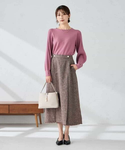 a.v.v / アー・ヴェ・ヴェ ニット・セーター | プリーツスリーブニット | 詳細7