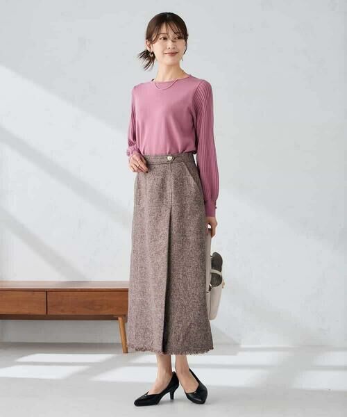 a.v.v / アー・ヴェ・ヴェ ニット・セーター | プリーツスリーブニット | 詳細8