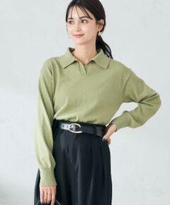 a.v.v / アー・ヴェ・ヴェ ニット・セーター | 襟付きスキッパーニット