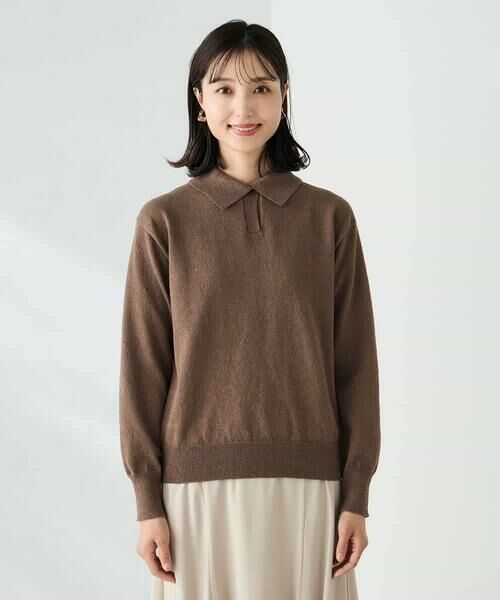 a.v.v / アー・ヴェ・ヴェ ニット・セーター | 襟付きスキッパーニット | 詳細17