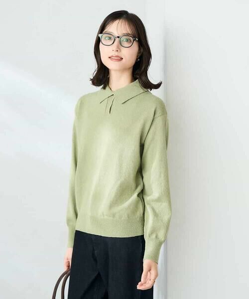 a.v.v / アー・ヴェ・ヴェ ニット・セーター | 襟付きスキッパーニット | 詳細3