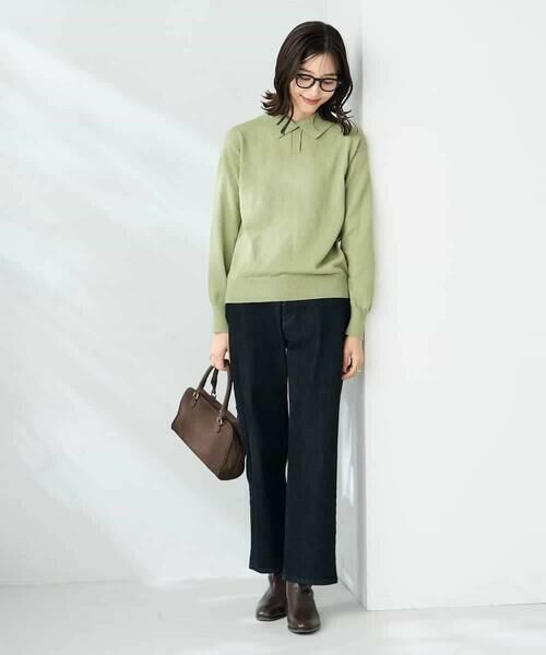 a.v.v / アー・ヴェ・ヴェ ニット・セーター | 襟付きスキッパーニット | 詳細4