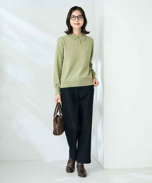 a.v.v / アー・ヴェ・ヴェ ニット・セーター | 襟付きスキッパーニット | 詳細6