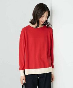 a.v.v / アー・ヴェ・ヴェ ニット・セーター | バイカラーニット