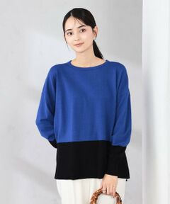 a.v.v / アー・ヴェ・ヴェ ニット・セーター | バイカラーニット