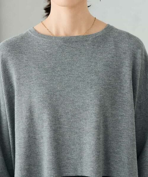 a.v.v / アー・ヴェ・ヴェ ニット・セーター | バイカラーニット【新色追加】 | 詳細25