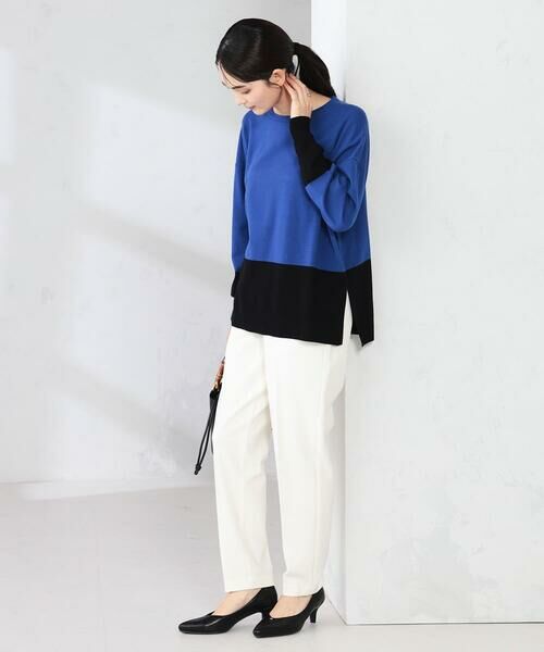 a.v.v / アー・ヴェ・ヴェ ニット・セーター | バイカラーニット【新色追加】 | 詳細9