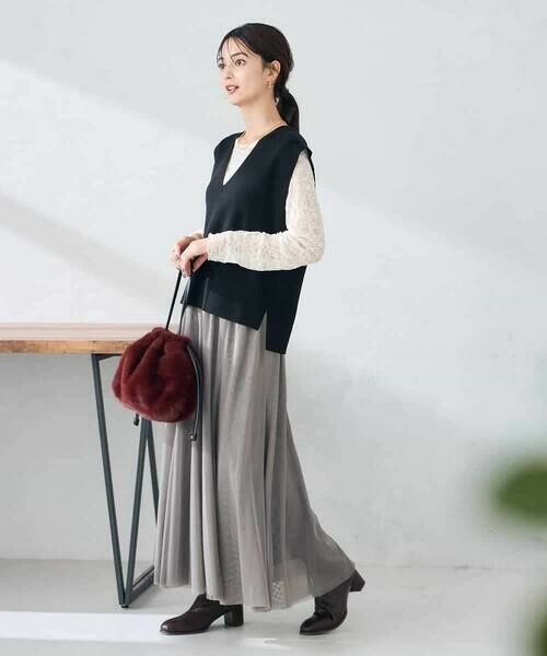 a.v.v / アー・ヴェ・ヴェ ベスト | Vネックニットベスト | 詳細13