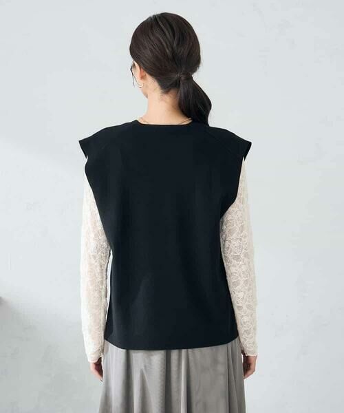 a.v.v / アー・ヴェ・ヴェ ベスト | Vネックニットベスト | 詳細17