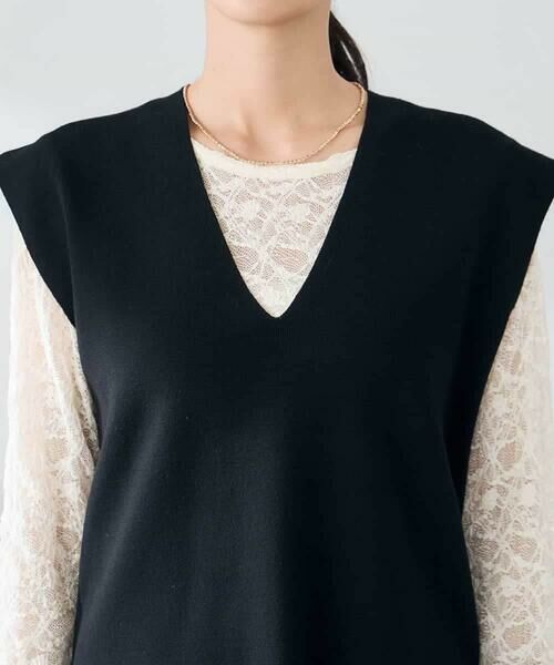 a.v.v / アー・ヴェ・ヴェ ベスト | Vネックニットベスト | 詳細18