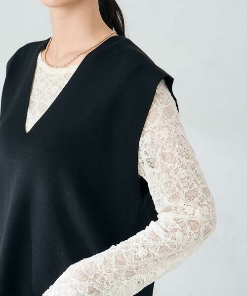 a.v.v / アー・ヴェ・ヴェ ベスト | Vネックニットベスト | 詳細19