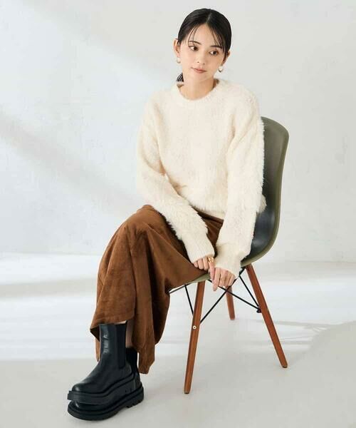 a.v.v / アー・ヴェ・ヴェ ニット・セーター | ミックスファンシーヤーンニット | 詳細12