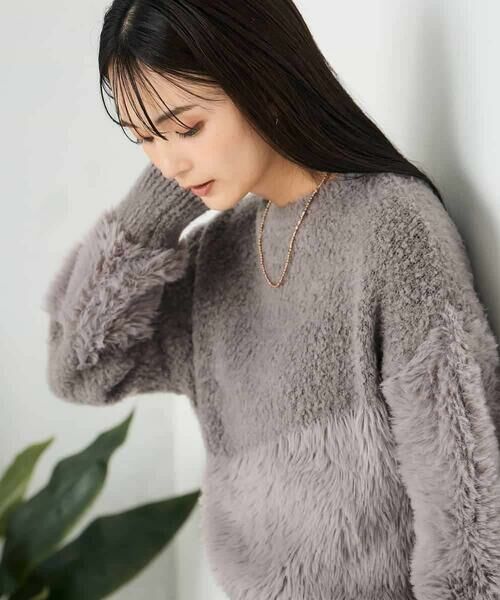 a.v.v / アー・ヴェ・ヴェ ニット・セーター | ミックスファンシーヤーンニット | 詳細16