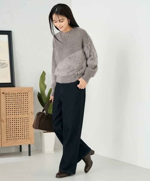 a.v.v / アー・ヴェ・ヴェ ニット・セーター | ミックスファンシーヤーンニット | 詳細18