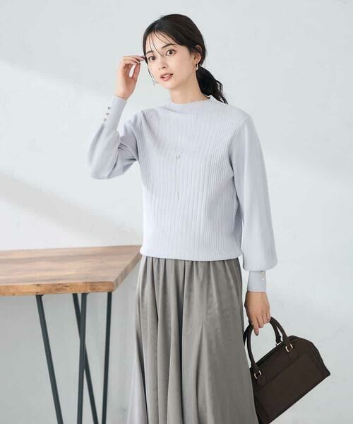 a.v.v / アー・ヴェ・ヴェ ニット・セーター | プチハイネック針抜きニット | 詳細1