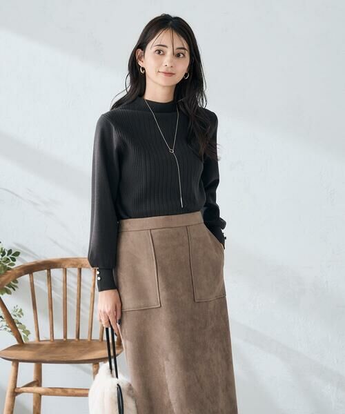 a.v.v / アー・ヴェ・ヴェ ニット・セーター | プチハイネック針抜きニット | 詳細13