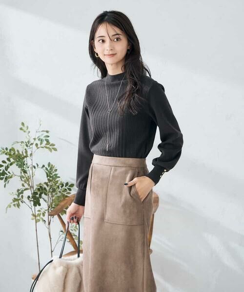 a.v.v / アー・ヴェ・ヴェ ニット・セーター | プチハイネック針抜きニット | 詳細14