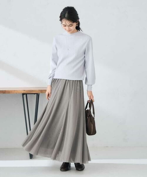 a.v.v / アー・ヴェ・ヴェ ニット・セーター | プチハイネック針抜きニット | 詳細5