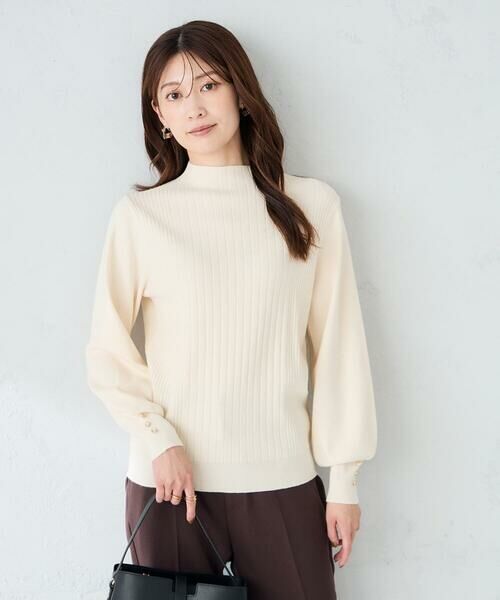a.v.v / アー・ヴェ・ヴェ ニット・セーター | プチハイネック針抜きニット | 詳細7