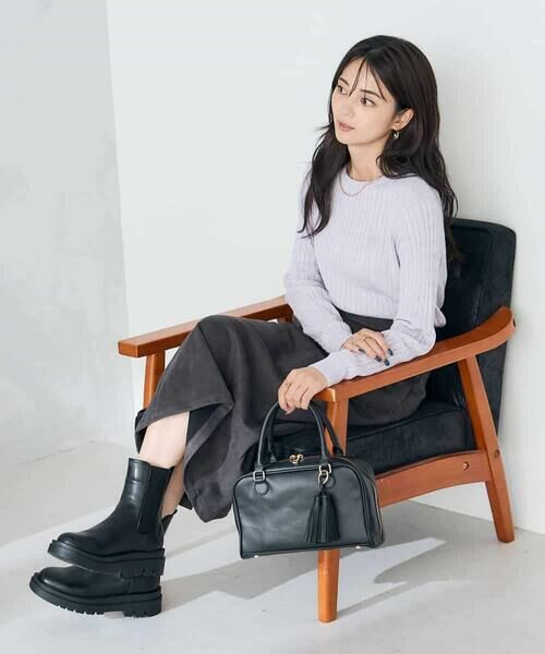 a.v.v / アー・ヴェ・ヴェ ニット・セーター | ワンポイント刺繍ケーブルニット | 詳細24