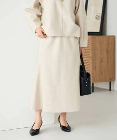 a.v.v / アー・ヴェ・ヴェ ロング・マキシ丈スカート | 【洗える/ストレッチ】ウールライクジャージマーメイドスカート