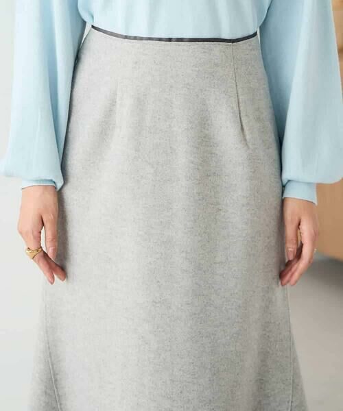 a.v.v / アー・ヴェ・ヴェ ロング・マキシ丈スカート | 【洗える/ストレッチ】ウールライクジャージマーメイドスカート | 詳細22