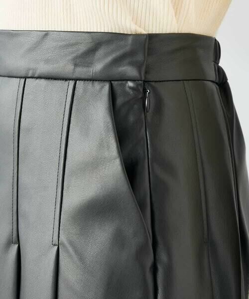 a.v.v / アー・ヴェ・ヴェ ロング・マキシ丈スカート | 【洗える】レザープリーツスカート | 詳細15