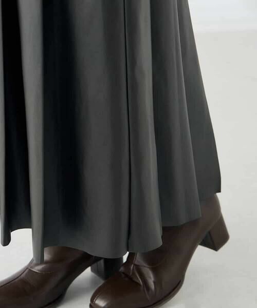 a.v.v / アー・ヴェ・ヴェ ロング・マキシ丈スカート | 【洗える】レザープリーツスカート | 詳細17