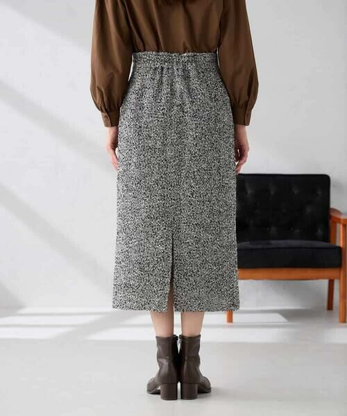 a.v.v / アー・ヴェ・ヴェ ロング・マキシ丈スカート | ロービングツイードナロースカート | 詳細21