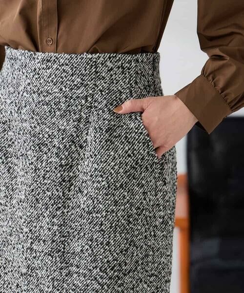 a.v.v / アー・ヴェ・ヴェ ロング・マキシ丈スカート | ロービングツイードナロースカート | 詳細24