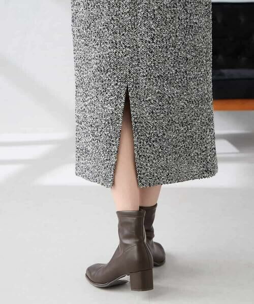 a.v.v / アー・ヴェ・ヴェ ロング・マキシ丈スカート | ロービングツイードナロースカート | 詳細26