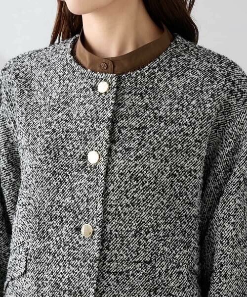 セール】 ブークレノーカラージャケット （ノーカラージャケット