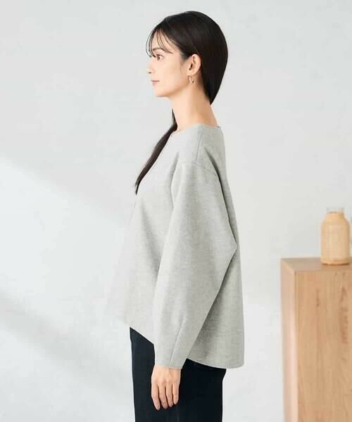 a.v.v / アー・ヴェ・ヴェ カットソー | 【洗える/ストレッチ 】ウールライクジャージプルオーバー | 詳細16