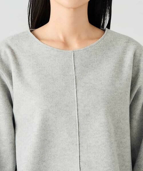 a.v.v / アー・ヴェ・ヴェ カットソー | 【洗える/ストレッチ 】ウールライクジャージプルオーバー | 詳細18