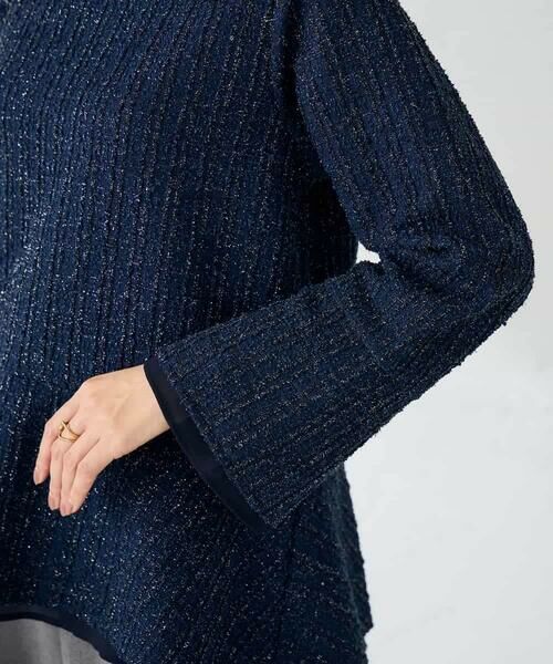 a.v.v / アー・ヴェ・ヴェ カットソー | ツイードペプラムトップス | 詳細21