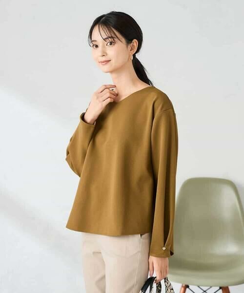 a.v.v / アー・ヴェ・ヴェ カットソー | リップルVネックプルオーバー | 詳細1