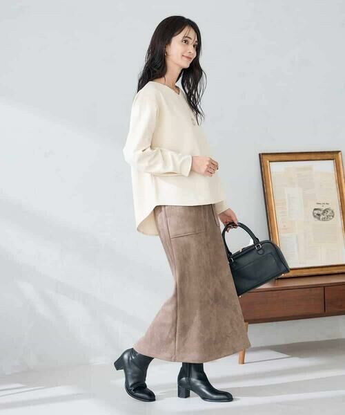 a.v.v / アー・ヴェ・ヴェ カットソー | リップルVネックプルオーバー | 詳細10