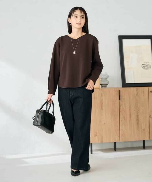 a.v.v / アー・ヴェ・ヴェ カットソー | リップルVネックプルオーバー | 詳細16