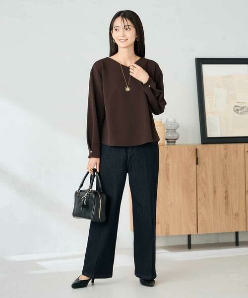 a.v.v / アー・ヴェ・ヴェ カットソー | リップルVネックプルオーバー | 詳細17