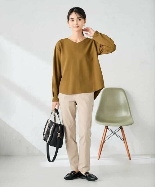 a.v.v / アー・ヴェ・ヴェ カットソー | リップルVネックプルオーバー | 詳細4