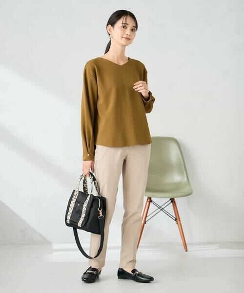 a.v.v / アー・ヴェ・ヴェ カットソー | リップルVネックプルオーバー | 詳細5