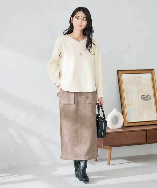 a.v.v / アー・ヴェ・ヴェ カットソー | リップルVネックプルオーバー | 詳細8