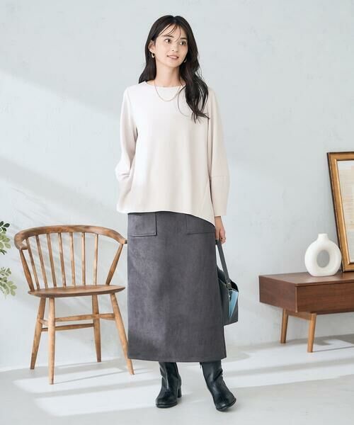 a.v.v / アー・ヴェ・ヴェ カットソー | バックフレアカットソー | 詳細11