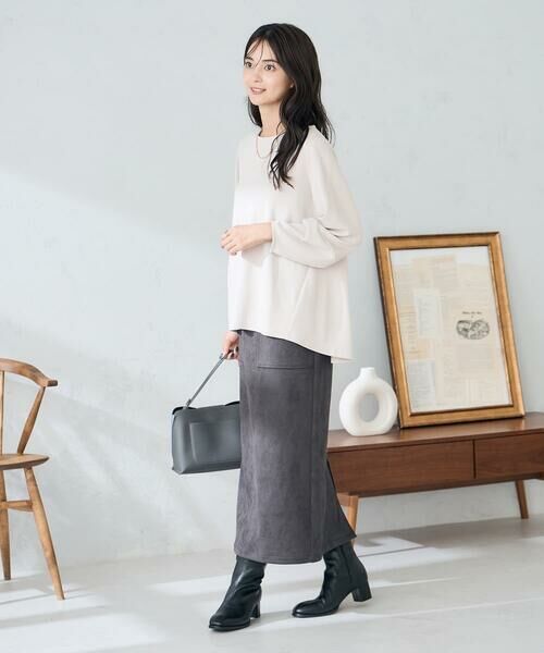 a.v.v / アー・ヴェ・ヴェ カットソー | バックフレアカットソー | 詳細14