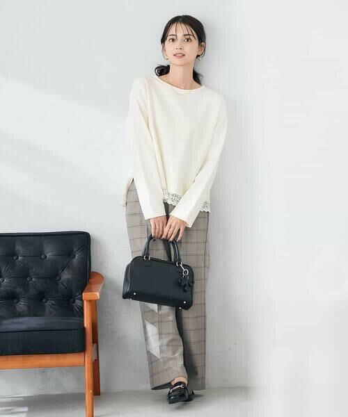 a.v.v / アー・ヴェ・ヴェ カットソー | 裾レースカットソー | 詳細20