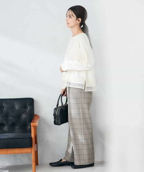 a.v.v / アー・ヴェ・ヴェ カットソー | 裾レースカットソー | 詳細21